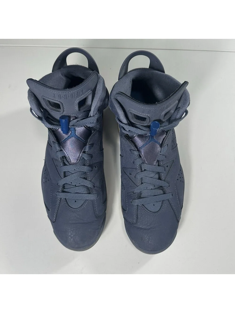 Air Jordan 6 Retro Diffused Blue 2018 Size 10.5 Men’s Used